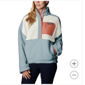 COLUMBIA Half Snap Sherpa Pullover Relaxed Fit